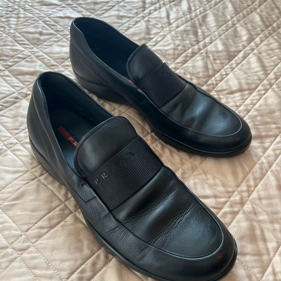 Prada leather loafers - Picture 3 of 8